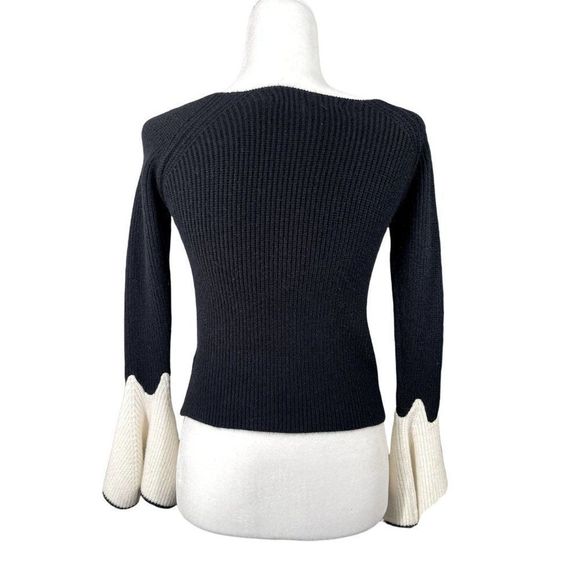 Women's Haute Rogue Ribbed Bell Sleeve Small - Picture 4 of 7